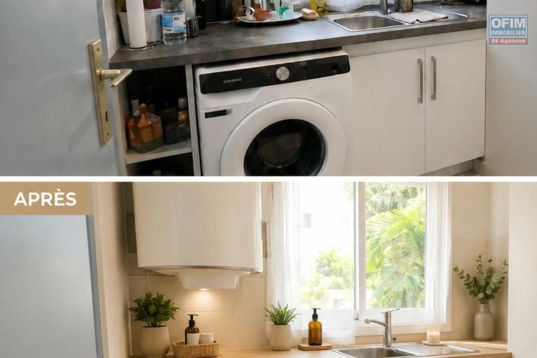 À VENDRE T3 DUPLEX EN REZ DE CHAUSSEE 69 M2 BOUCAN CANOT RÉSIDENCE ODYSSEAN