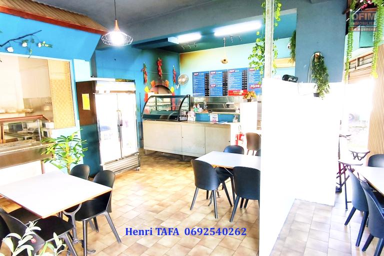 A vendre fonds de commerce PIZZERIA, REPAS, centre-viile Petite-Ile