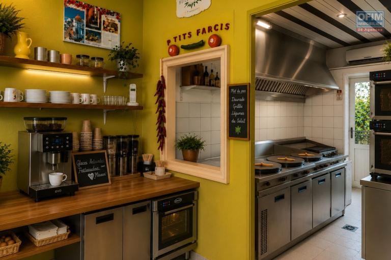 À VENDRE – Fonds de commerce Aux P'Tits Farcis à 39 600€ – Centre-ville de Saint-Pierre