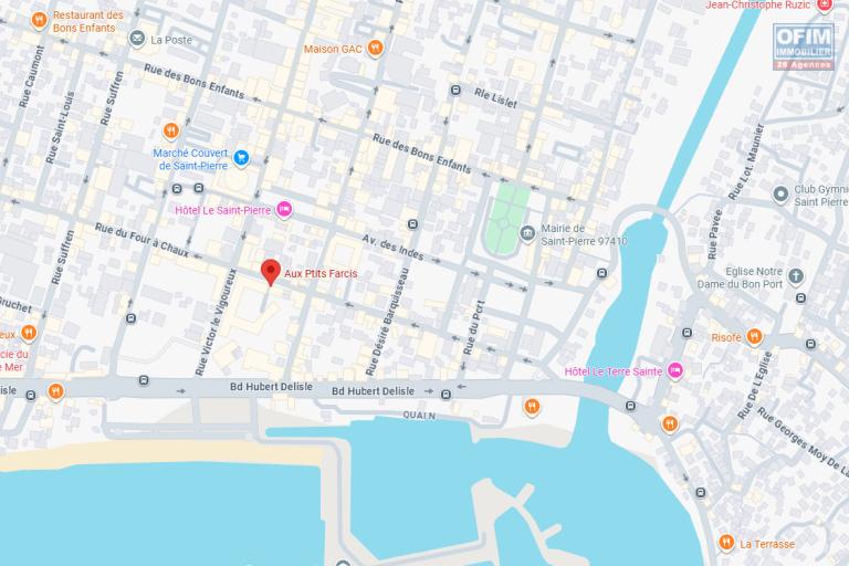 À VENDRE – Fonds de commerce Aux P'Tits Farcis à 39 600€ – Centre-ville de Saint-Pierre