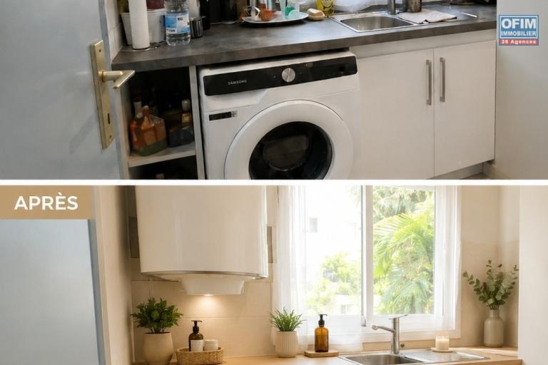 À VENDRE T3 DUPLEX EN REZ DE CHAUSSEE 69 M2 BOUCAN CANOT RÉSIDENCE ODYSSEAN