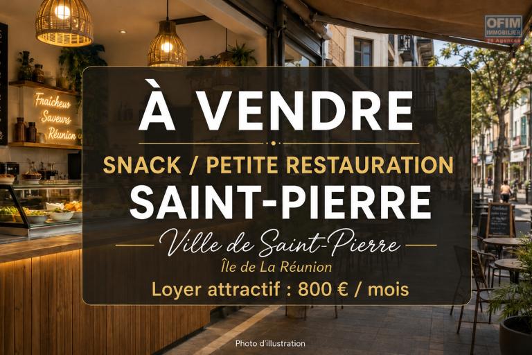 A vendre un fonds de commerce snack / petite restauration au centre ville de Sai...