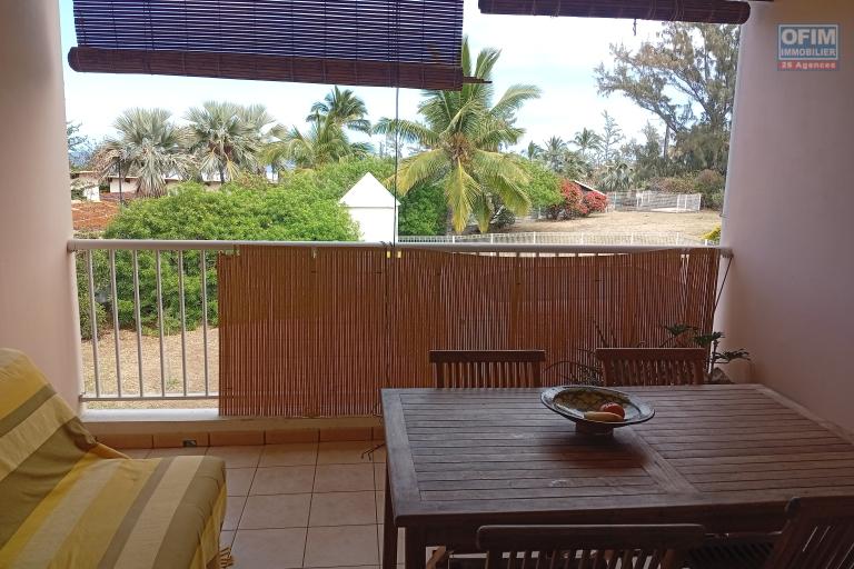 A VENDRE APPARTEMENT F2 DUPLEX DE 53 M2 DANS UNE RESIDENCE AVEC PISCINE AVEC VUE MER A LA SALINE LES BAINS