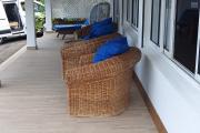 A louer aux Avirons villa F3 meublée très bien placée - Une varangue de 27 m2