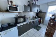 Bel appartement T2 de 60,48 m2 utiles au RDC, jardin de 90 m2 et vue mer imprenable