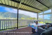 A vendre une maison F5 de 220m2 à la plaine des palmistes avec une magnifique vue dégagée sur la montagne - TERRASSE