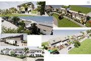 Villa triplex 4 pièces de 107 m² en construction (VEFA) sur terrain de 200 m², superbe vue mer, proche centre ville de la Plaine st Paul.