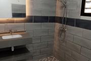 Maison plain-pied de type F4 de 83,71 m2 (Henri TAFA 0692540262) - Salle d'eau