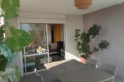 Appartement T3 2 chambres salon salle à manger, veranda vue mer et golf