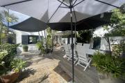 À Vendre – Maison d’Exception meublée à Cap Champagne – Boucan Canot (97434) - terrasse arrière de la villa