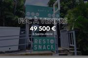 &Agrave; VENDRE 49500&euro; &ndash; Fonds de commerce SNACK &laquo; Le Berty&rsquo;s &raquo; &agrave; Sainte-Marie (974)