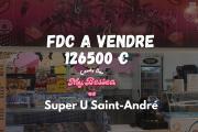 &Agrave; VENDRE &ndash; Fonds de commerce My Bestea Candy Bar au Super U de Saint-Andr&eacute;