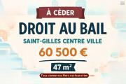 A vendre &agrave; Saint-Gilles : Local commercial en angle de rue &agrave; 2 min de la plage !
