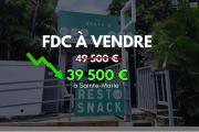 &Agrave; VENDRE 39500&euro; &ndash; Fonds de commerce SNACK &laquo; Le Berty&rsquo;s &raquo; &agrave; Sainte-Marie (974)