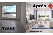 A Vendre T2 de 48 m2 au Roches Noires - Saint-Gilles avec vue mer - 265 957&euro;