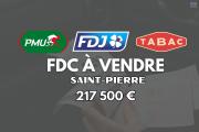 À vendre – 100 % des parts sociales d’un fonds de commerce PMU, FDJ, Tabac, Point chaud – Saint-Pierre – 217 500 €