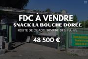 A Vendre Snack La Bouche Dorée à 48 500€ – Une opportunité gourmande sur la route de Cilaos | Saint-Louis La Rivière