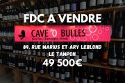 A VENDRE 49 500&euro; | Fond de commerce la CAVE O BULLES | Caviste au Tampon