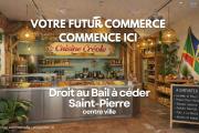 Votre futur concept food commence ici avec ce droit au bail à céder sur Saint-Pierre