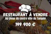 A VENDRE | Fonds de commerce d'un restaurant unique au centre ville du Tampon à 199 900€