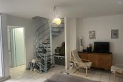 À VENDRE T3 DUPLEX EN REZ DE CHAUSSEE 69 M2 BOUCAN CANOT RÉSIDENCE ODYSSEAN - Séjour