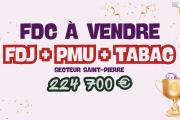 A VENDRE | Fonds de commerce LOTO - PMU - FDJ - BAR - TABAC &agrave; Saint-Pierre &agrave; 224 700&euro;