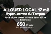À LOUER – Local professionnel 17 m² à 650€ / mois EDF & SUDEAU Inclus – Centre-ville du Tampon