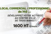 À LOUER 1600 € – Local professionnel ou commercial de 140 m² à Trois Mares -Tampon