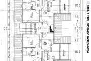 À VENDRE – Ensemble immobilier composé de 4 appartements T3 – Idéal investisseur - Plan de surface Combles