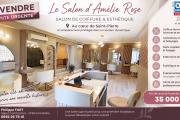 À VENDRE EN URGENCE – Salon de coiffure & esthétique Amelie Rose au cœur de Saint-Pierre à 35 000 €