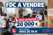 A vendre salon de coiffure à la Possession, clé en main à 20 000 €