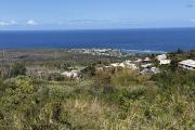 Joli terrain de 505 m² arpenté uniquement pour un projet touristique/loisir avec pleine vue mer à 250 m d'altitude