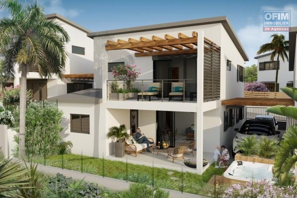 A vendre villa T4 neuve à la Possession de 114 m2 avec vue mer.