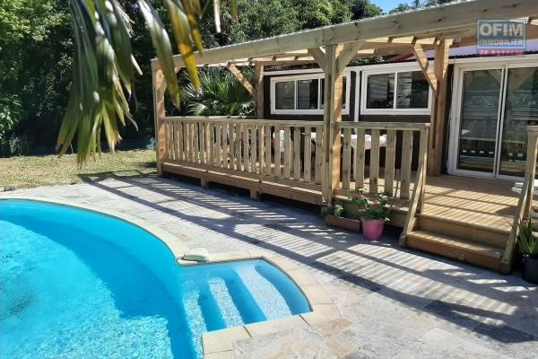 A vendre maison créole de 127 m² avec piscine à quartier français sainte-suzanne