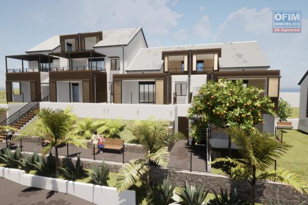 A vendre appartements neufs à St Paul avec vue mer.