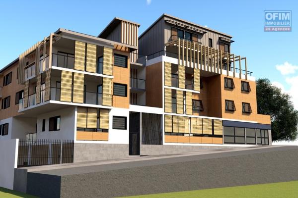 A vendre appartements de type 2 au type 5 à St-Pierre dans une belle résidence avec vue mer.