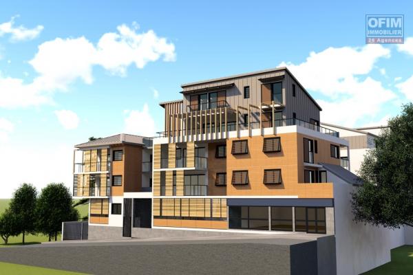 A vendre appartements de type 2 au type 5 à St-Pierre dans une belle résidence avec vue mer.