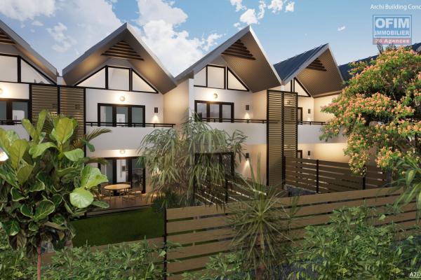 Bel appartement T2 neuf, de plain pied avec jardin, Etang Salé les Hauts.