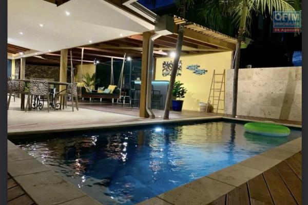 Villa 4 chambres avec piscine en bord de mer   La Saline les Bains
