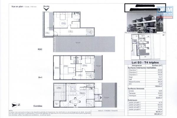 Neuf - T4 Triplex