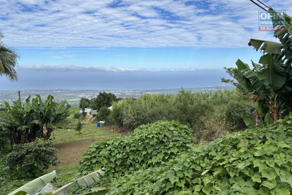 A vendre terrain de 450 m2 à La Rivière quartier Le Tapage