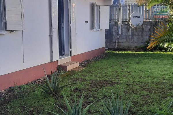 A louer maison de type F4 à saint-André, avec jardin