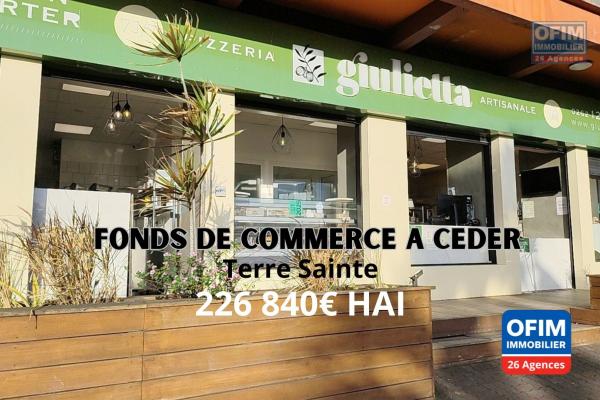 A vendre - Fonds de commerce Giulietta Pizzeria : Pizzas, Pasta, Salades, Desserts à emporter ou sur place – Saint-Pierre