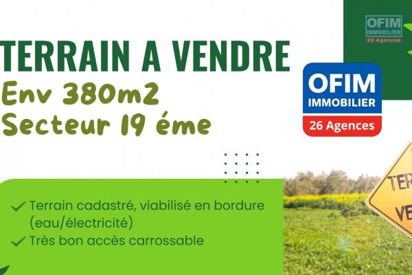 Terrain Constructible de 376 m² A VENDRE à 109000€ – Impasse de Monaco, Tampon 19ème