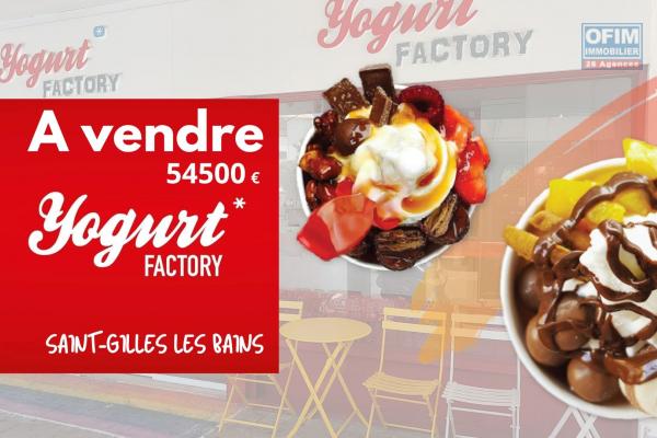 &Agrave; VENDRE &ndash; Franchise exceptionnelle Yogurt Factory &agrave; Saint-Gilles