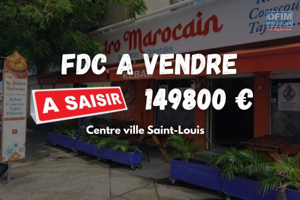 Saint-Louis – Fonds de commerce Restaurant “Le Bistro Marocain” à vendre | 149 800 €