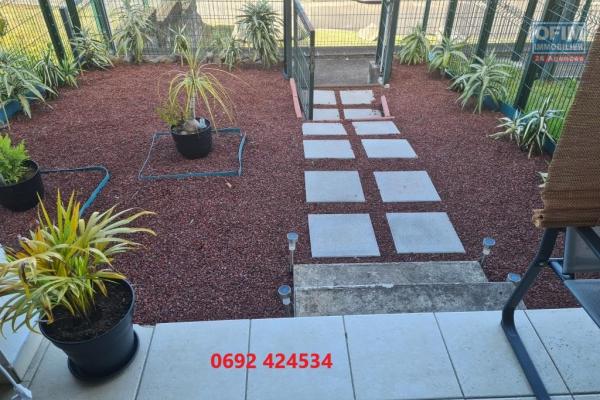 A louer magnifique appartement MEUBLE de type F2 avec jardinets d'environ 41 m&sup2;