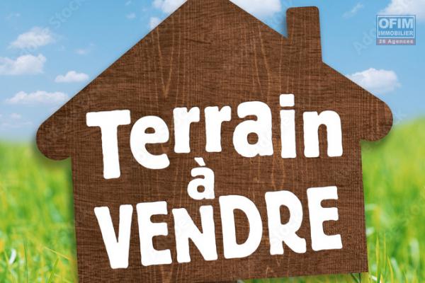 A vendre terrain 372 m2 (Commune bègue)