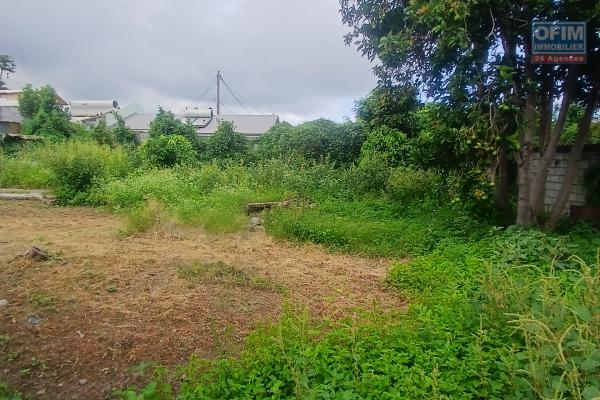 A VENDRE TERRAIN CONSTRUCTIBLE DE 500 M2 A LA SALINE LES HAUTS