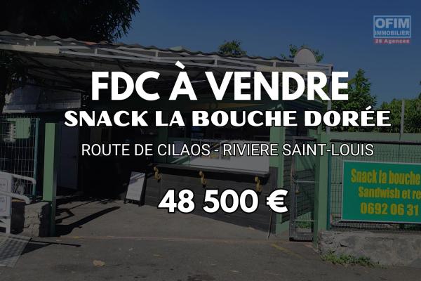 A Vendre Snack La Bouche Dor&eacute;e &agrave; 48 500&euro; &ndash; Une opportunit&eacute; gourmande sur la route de Cilaos | Saint-Louis La Rivi&egrave;re
